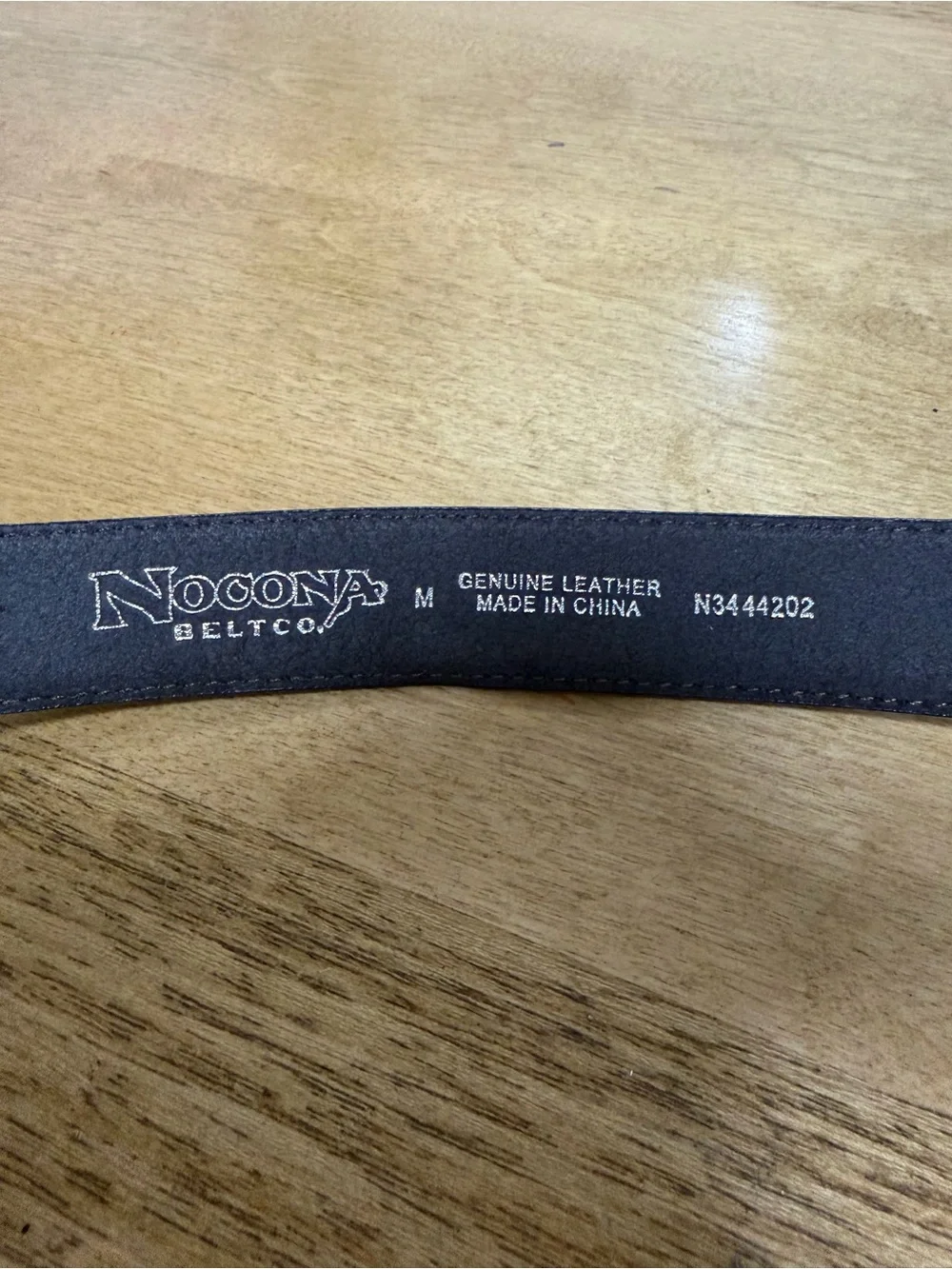 Nocona brown leather